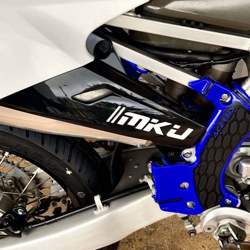 MKU stickers white